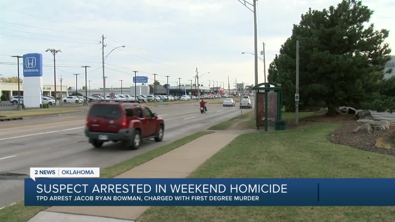 Suspect arrested in weekend homicide