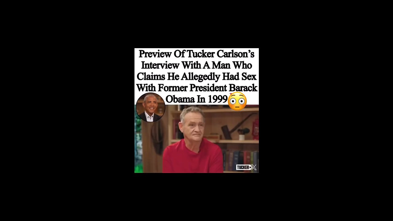 Wow 😮 Tucker Carlson interviews Larry Sinclair about Obama