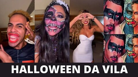 Halloween da Vila da resenha de Carlinhos Maia com os convidados