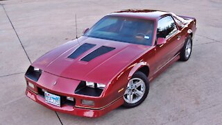 1987 Chevrolet Camaro IROC Z28 5.0L LB9 Tuned Port Injection 5-Speed Manual Classic American Muscle
