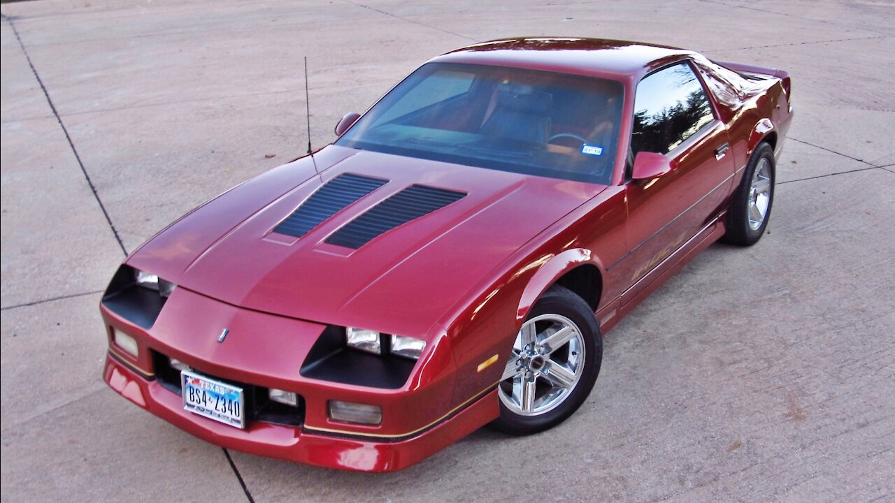 1987 Chevrolet Camaro IROC Z28 5.0L LB9 Tuned Port Injection 5-Speed Manual Classic American Muscle