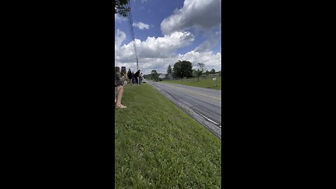 Burnout in Jacob’s truck