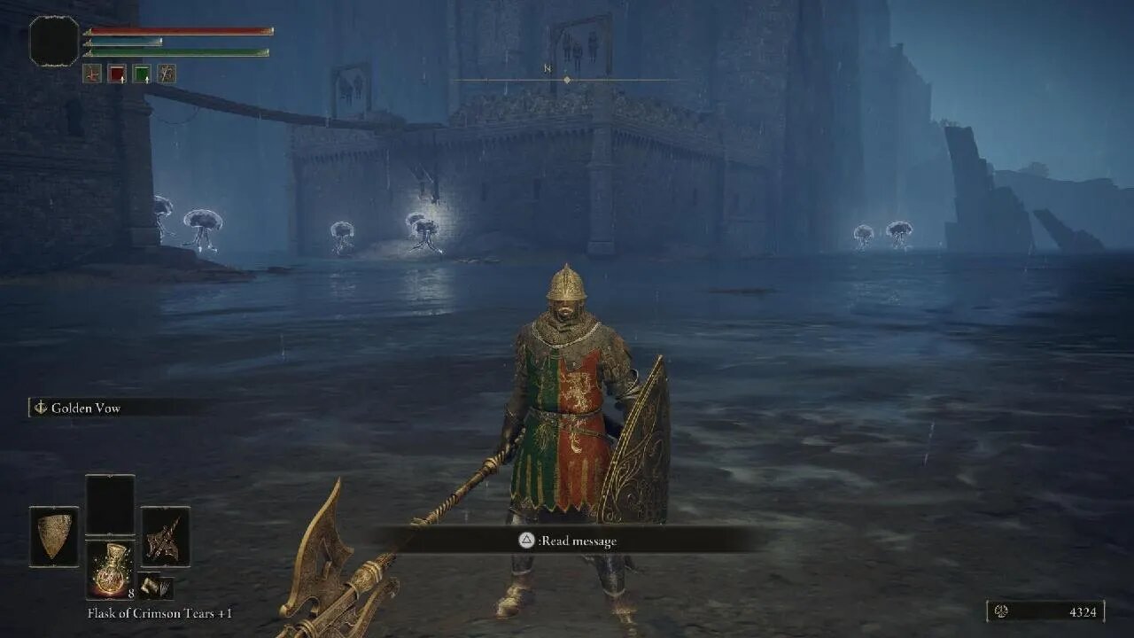 Elden Ring Castle Morne Gameplay Level Cleared