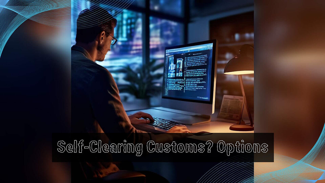 Self-Organizing Customs Clearance: Feasibility and Considerations