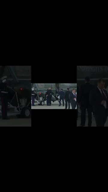 Trump Retrieving Marine's Hat🇺🇲#usa #shorts