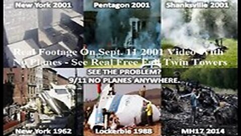 Real Footage On Sept. 11 2001 Video With No Planes See Real Free Fall Twin Towers