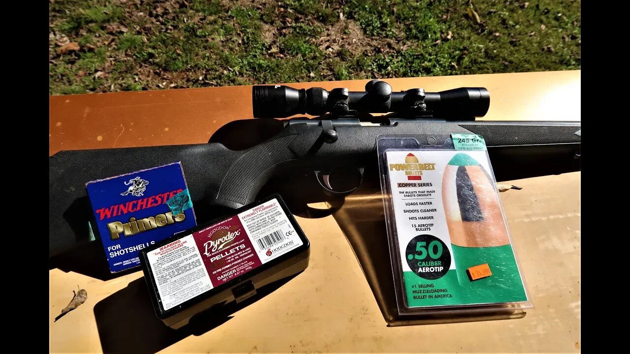 Getting ready for muzzleloader season - left it loaded from last year