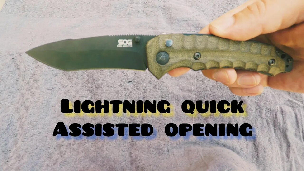 SOG KIKU Assisted Opening Knife