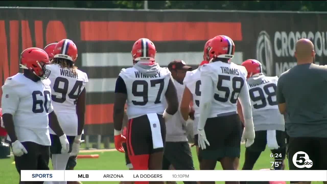 'I needed to mature': Browns rookie DT Perrion Winfrey back after team discipline