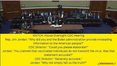 Rep. Jim Jordan: "Why did you and the Biden administration provide misleading information
