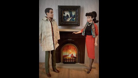 Vintage Barbie and Ken in Love