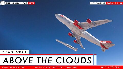 LAUNCHING NOW! Virgin Orbit Launches Rocket From Plane