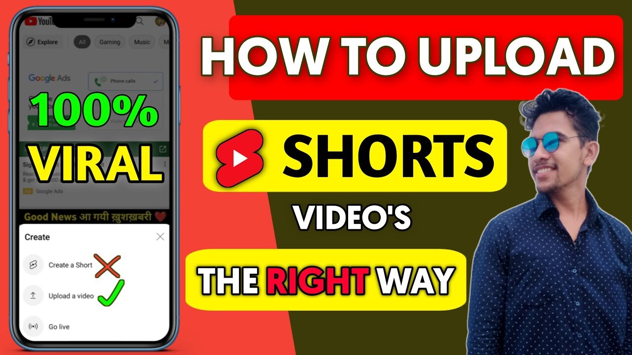Upload YouTube Shorts 2024 | Ultimate upload tutorial