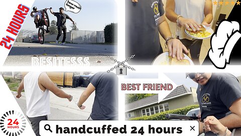 Handcuffed for 24 HOURS: IRL - The Worst Day of My Life