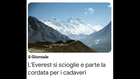 Centinaia di cadaveri sul monte Everest!