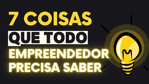 7 coisas que todo empreendedor precisa saber | Instagram Como Criar Um Perfil Vendedor