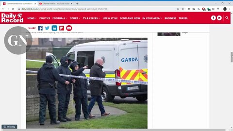 HEADLESS BODY FOUND. DUBLIN