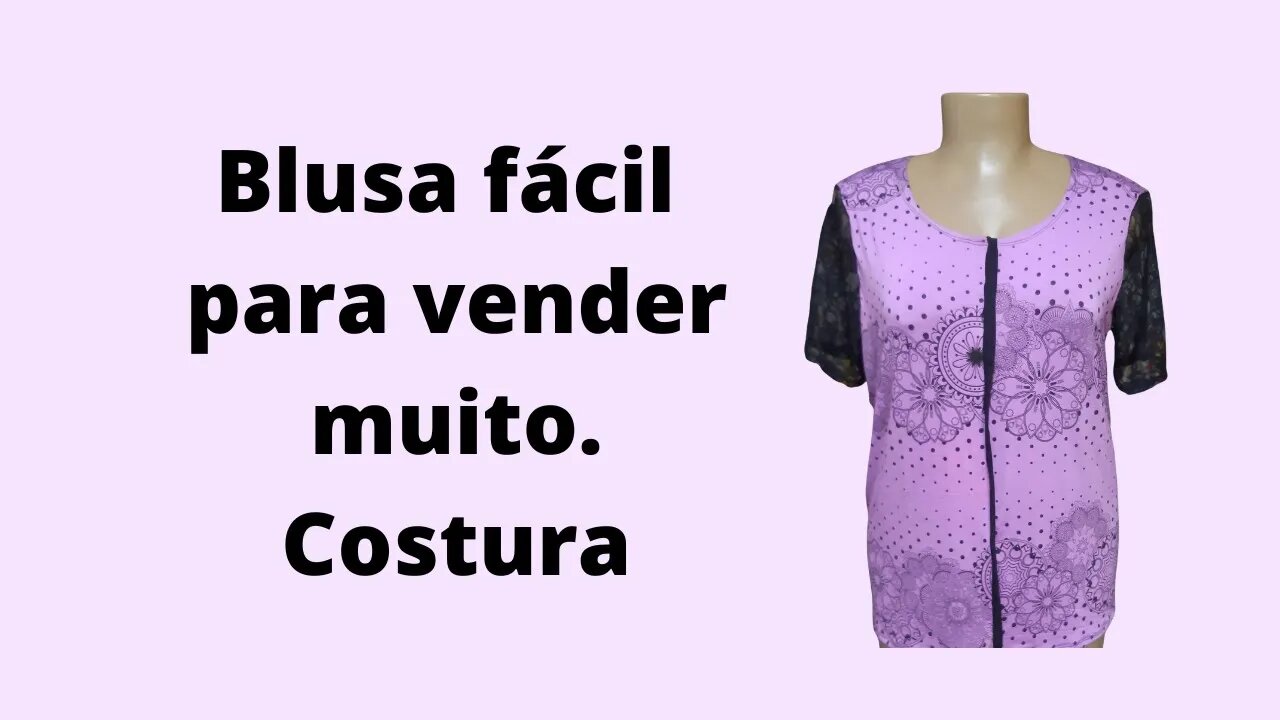 Blusa boa para vender muito costura