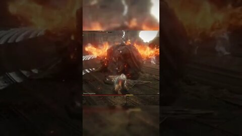 Beast Clergyman + Maliketh the Black Blade, FULL FIGHT #shorts #eldenring
