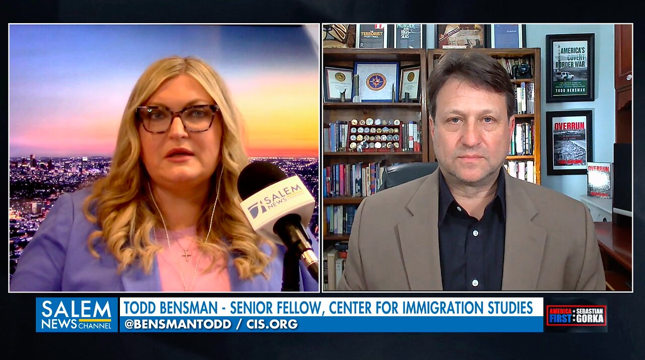 Where the illegals are coming in. Todd Bensman with Jennifer Horn on AMERICA First