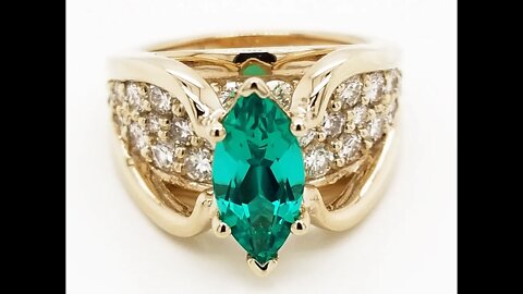 Beautiful Custom Jewelry Pieces Featuring Chatham-Created Emeralds