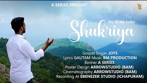 Dil Se Me Karu Shukriya - Hindi Christian Song 2022-Praise and worship song 2022-Chriatian Song