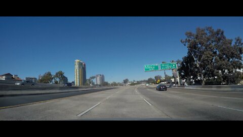 Blasian Babies DaDa Drives Down I-5 To Morena Blvd (4K)