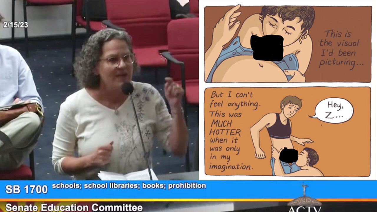 Woke AZ Teacher defends 'Porn as Education' curriculum in Schools! 🏳️🌈🏫🤮