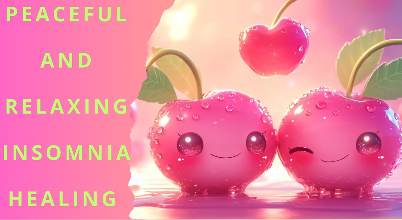 INSOMNIA HEALING [peaceful and relaxing] ✨🍒 Music for DEEP SLEEP and healing...