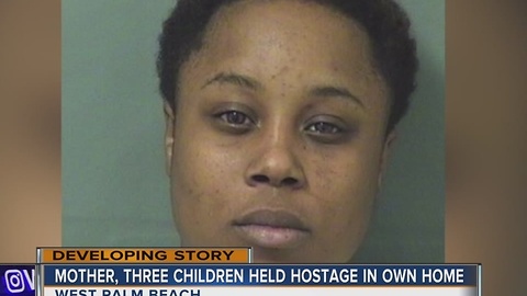 Mother, three children held hostage in own home