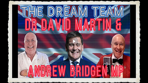 THE DREAM TEAM - DR DAVID MARTIN, ANDREW BRIDGEN WITH CHARLIE WARD