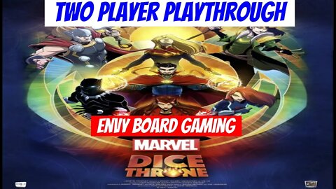 Marvel Dice Throne: Spiderman vs Thor Playthrough