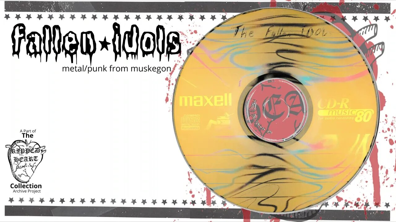 The Fallen Idols 💿 Demo CD. Metal/Punk from Muskegon (circa 2002)