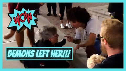 Demons came out of a woman in the middle of the park!!! | Evangelism VLOG | Episode 2