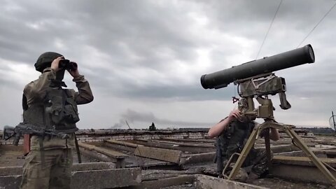 Ukraine. Action Russe de combat d'une unité aéroportée au cours d'une opération spéciale.