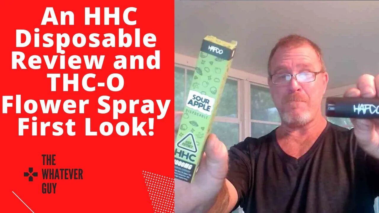 An HHC Disposable Review and THC-O Flower Spray First Look!