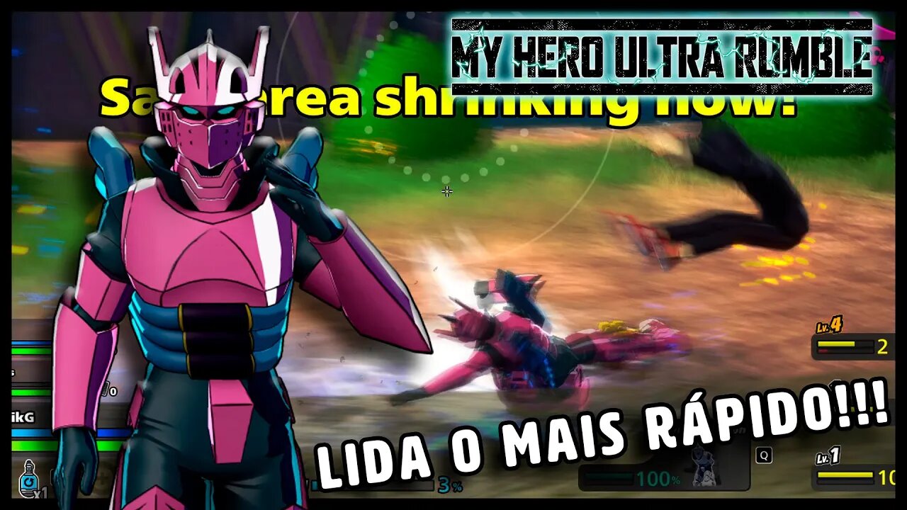 Tenya Iida O mais rápido!!! My Hero Ultra Rumble! (PC) (Ranked)