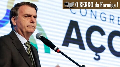 Bolsonaro faz contundente discurso na abertura do 30º Congresso Aço Brasil