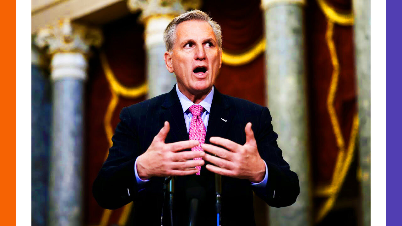 🔴LIVE: Kevin McCarthy Holds A Media Q&A 🟠⚪🟣 The NPC Show