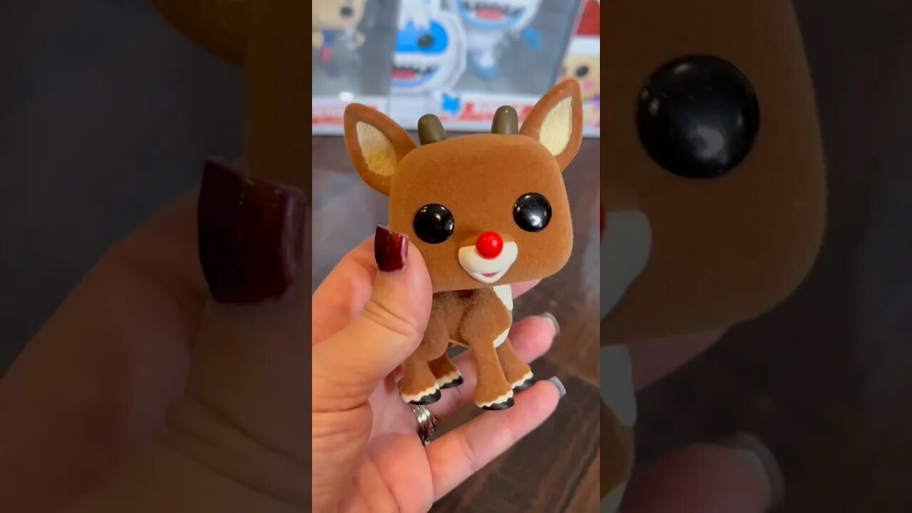 🎄🎅Decorate my Christmas Village with me! #funkopopvinyl #rudolph #decorating #christmas #shorts