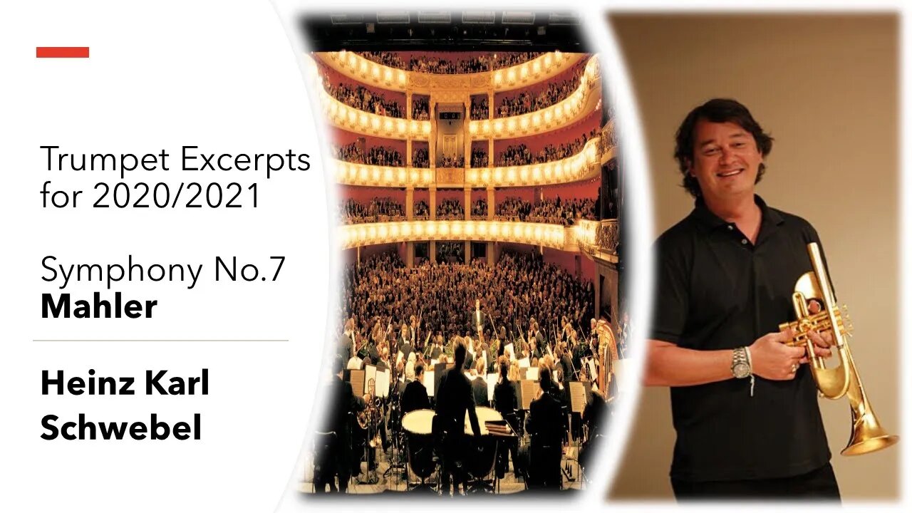 [TRUMPET EXCERPTS] Symphony No.7 (Gustav Mahler) - by Heinz Karl Schwebel (HQ Sound Reference)