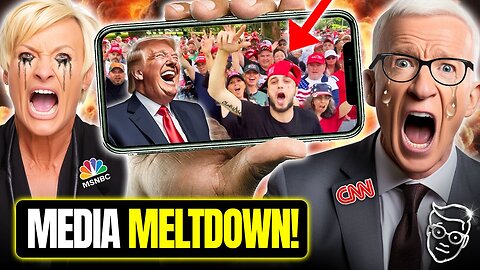 PANIC: Media MELT-DOWN As MAGA Takes Over The Bronx! 25 THOUSAND Strong To Hear Trump in New York 🇺🇸