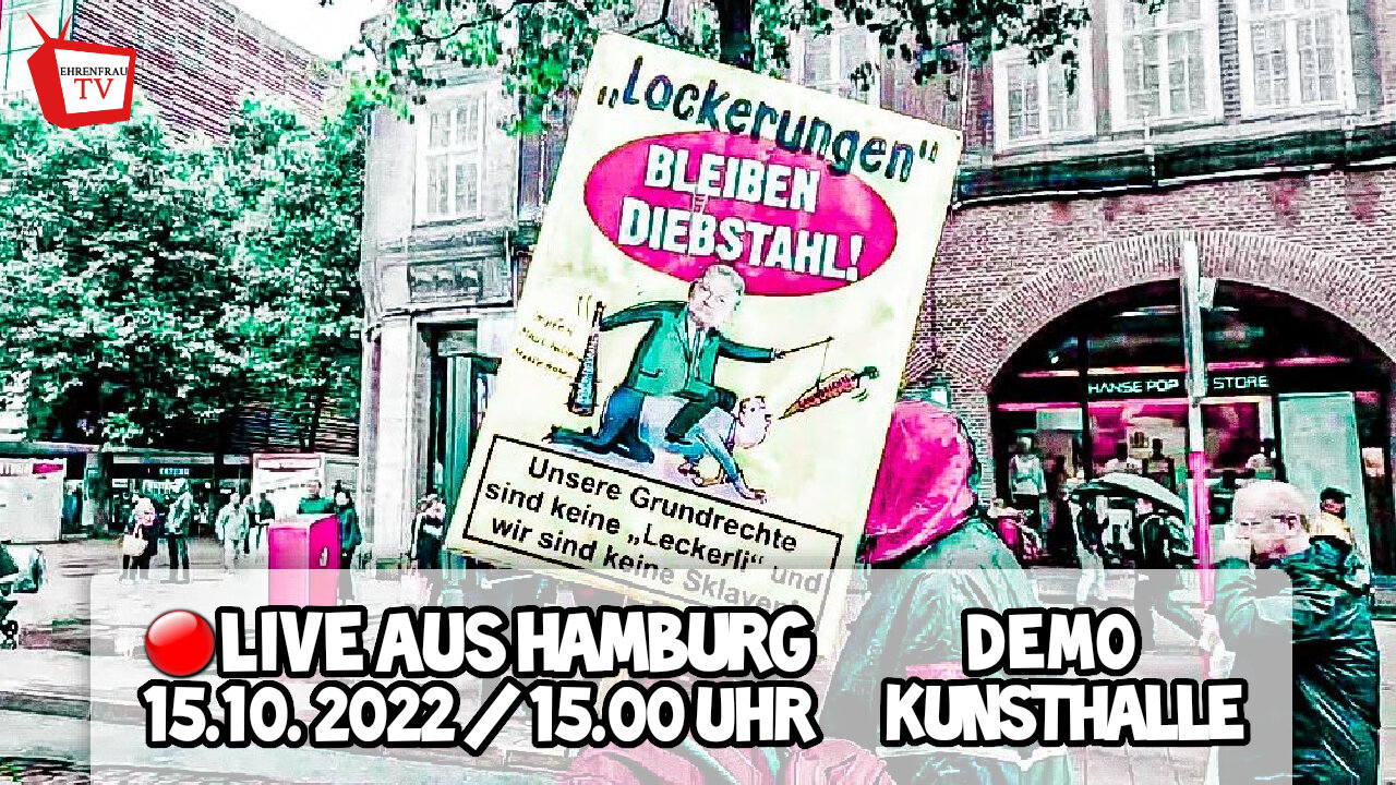 LIVE AUS HAMBURG - DEMO KUNSTHALLE - 15.10.2022