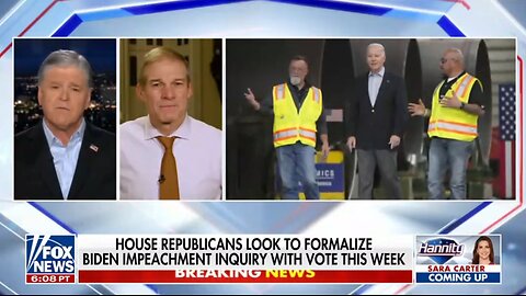 Chairman Jordan Discusses Upcoming Impeachment Inquiry Vote