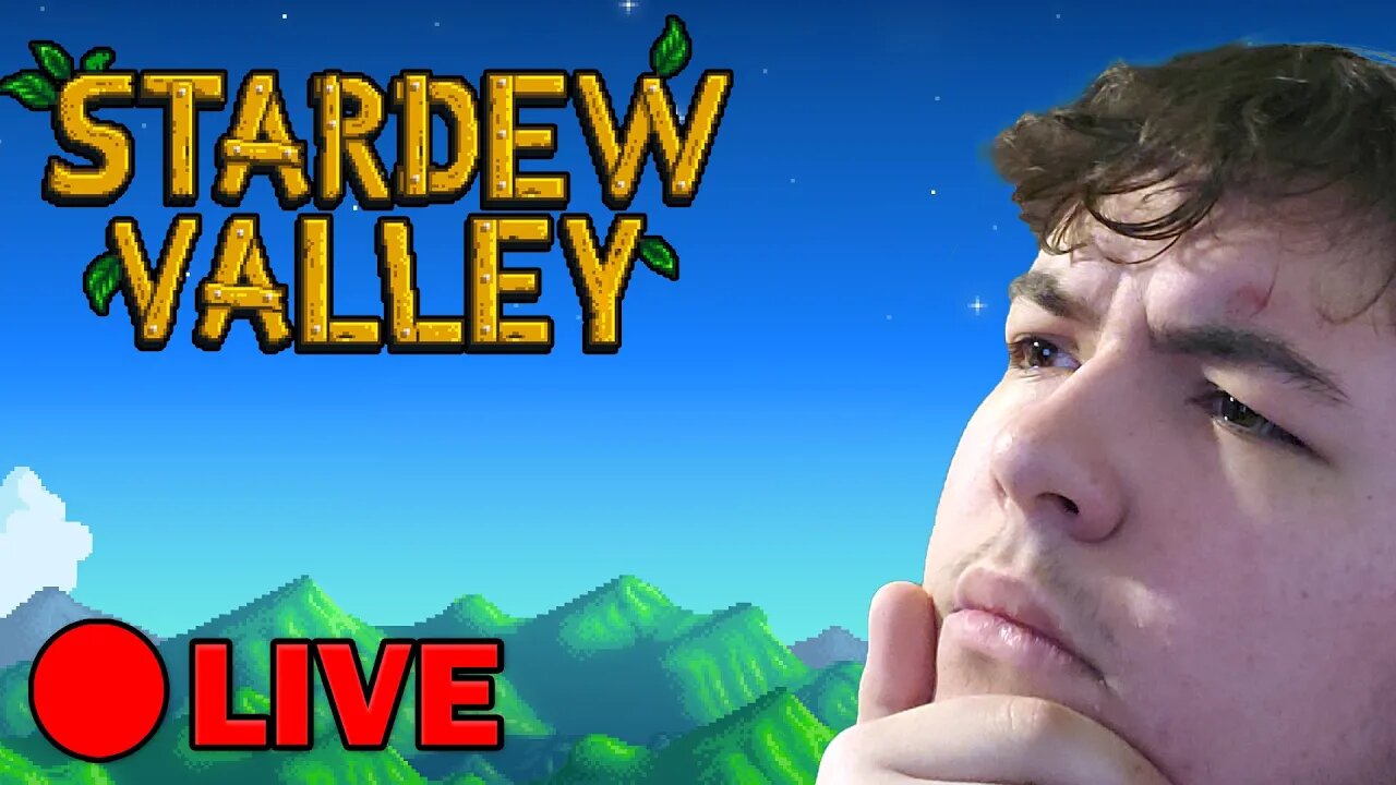 Let's try this whole streaming thing | Stardew Valley But I Cannot Farm