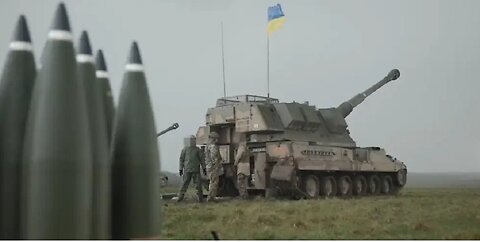 Cañon británico🇬🇧 AS-90 de 155 mm de la OTAN/Ucrania destruido por lancet ruso