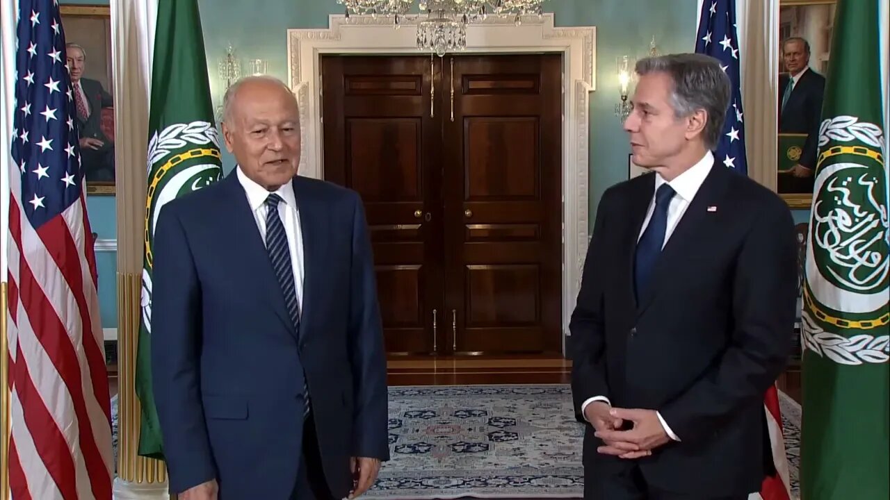 Secretary Blinken and Arab League Secretary General Forge Strategic Alliance