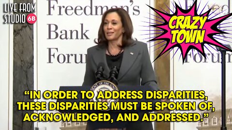 Kamala Harris Breaks Down Economic Disparities! (Crazy Town)