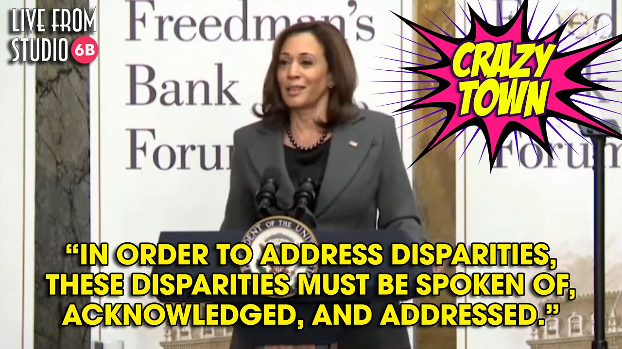 Kamala Harris Breaks Down Economic Disparities! (Crazy Town)
