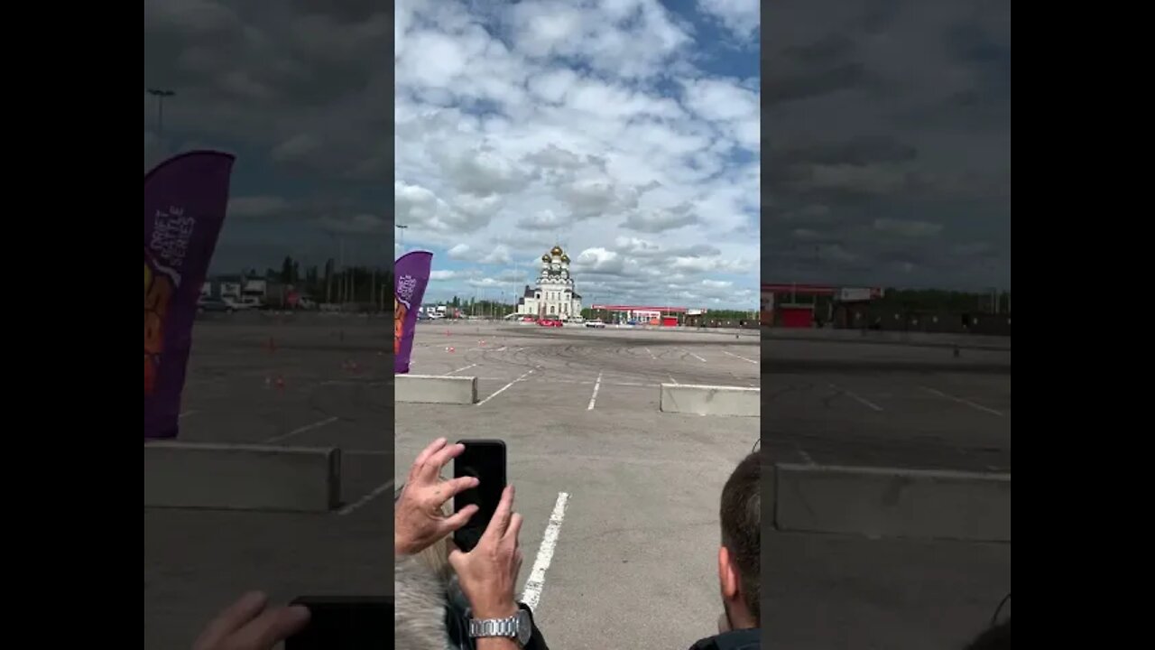 Car drifting in Voronezh ,Russia